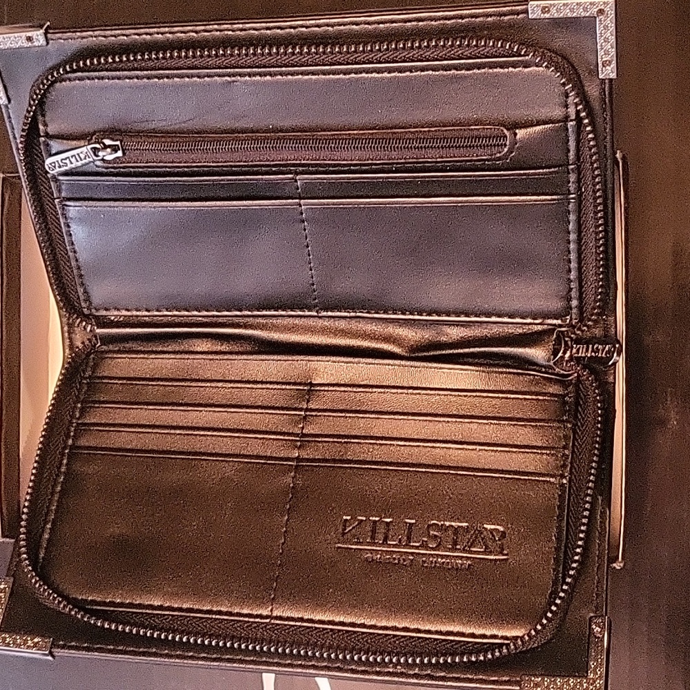 Killstar Black 'People to Kill' Wallet.New.Limited Edition. - Picture 3 of 3